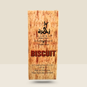 BISCUIT ATTAR , ROLL ON ,ZAHRA PERFUMES
