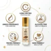 chandan Sandal Attar by Zahra Perfumes β Premium Chandan Roll-On Perfume Oil | Alcohol-Free Long Lasting Sandalwood Fragrance | Traditional Arabian Attar for Men & Women | 6ml