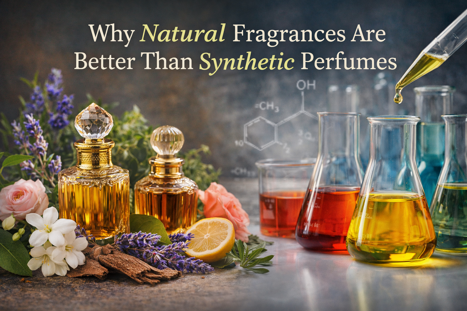 Why Natural Fragrances Are Better Than Synthetic Perfumes 1 Natural fragrances vs synthetic perfumes