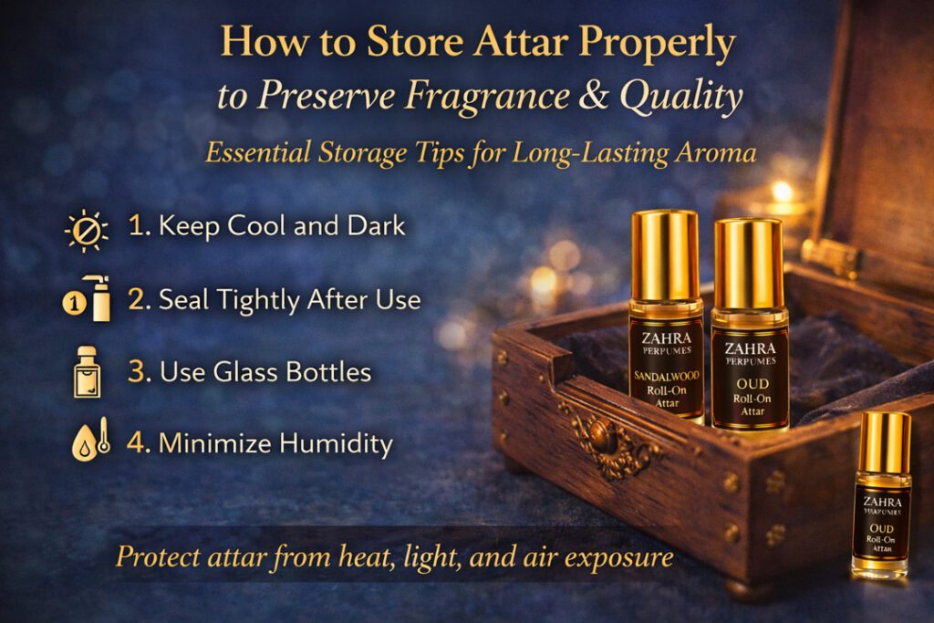 How to Store Attar Properly