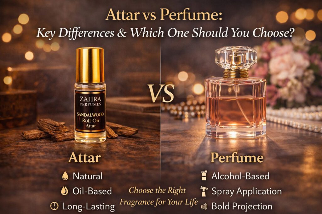 The Difference Between Attar and Perfume