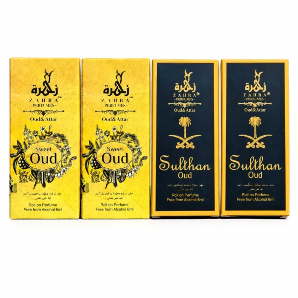 non alcoholic perfume sweet oud attar, sulthan oud attar