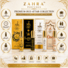 zahra-premium-oud-attar-luxury-lifestyle.webp Zahra Perfumes Premium Oud Attar Combo Pack 4 x 6ml Alcohol-Free Long Lasting Arabic Attar Perfumes