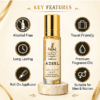 ZAHRA PERFUMES Azeel Roll On Attar Perfume for Men & Women, Alcohol Free Concentrated Perfume Oil, Long Lasting Arabic Fragrance, 6ml